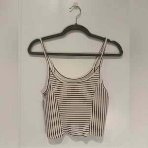 Urban Outfitters BDG Women’s Black White Stripe Tank Size M